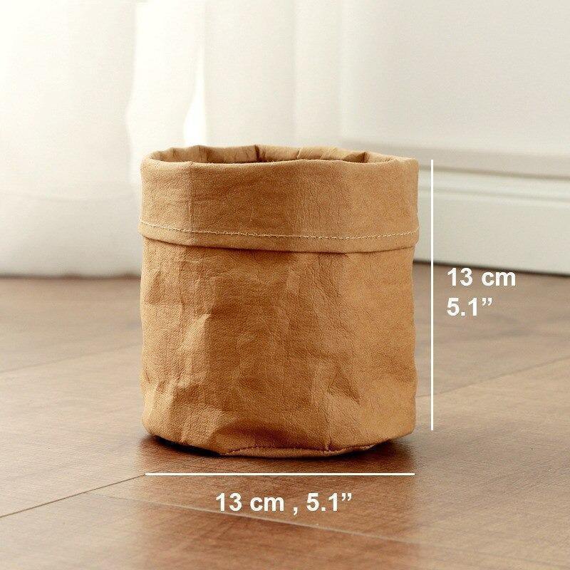 Waterproof Eco-Friendly Paper Planter Bag Peru / Medium | Sage & Sill