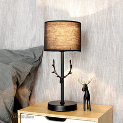 Modern LED antler table lamp