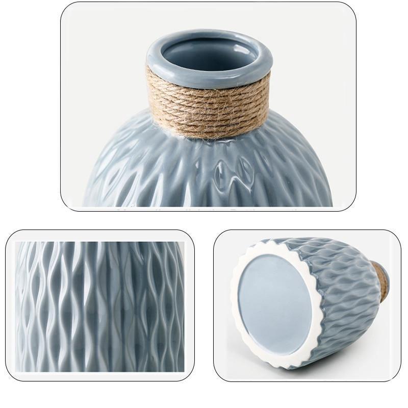 Textured Ceramic Vase