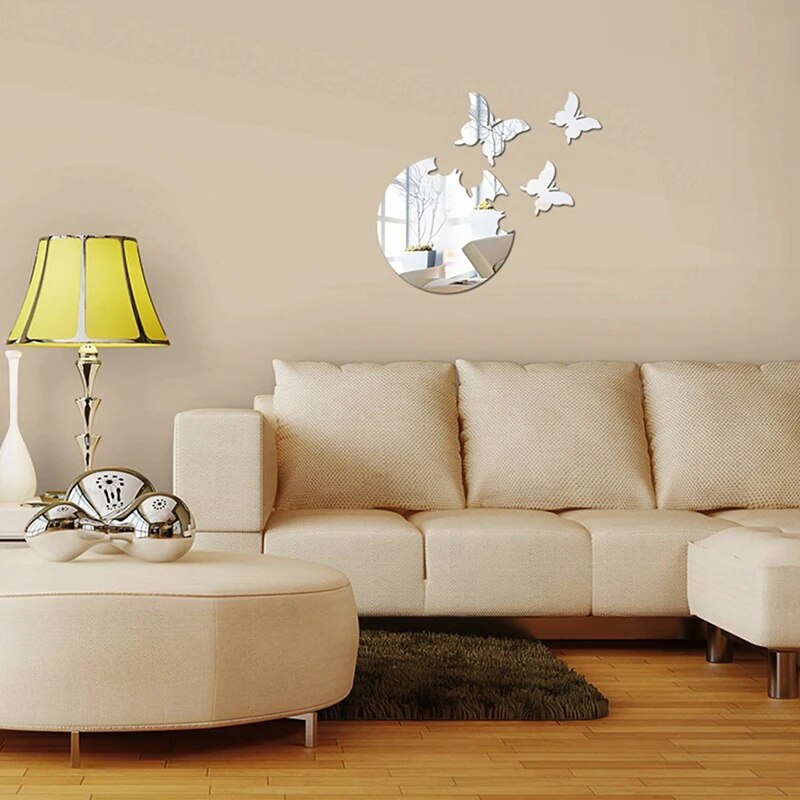 Butterfly DIY Mirror Wall Sticker