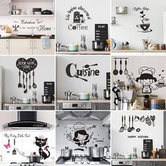 Cuisine Coffee Vinyl Wall Stickers