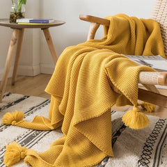 Tabitha Knitted Throw Blankets