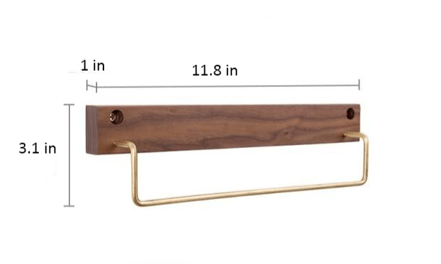 Beechwood Towel Rack