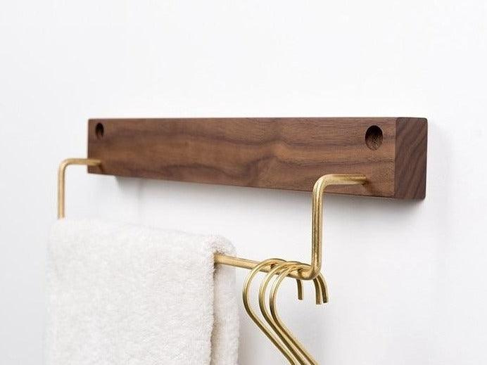 Beechwood Towel Rack