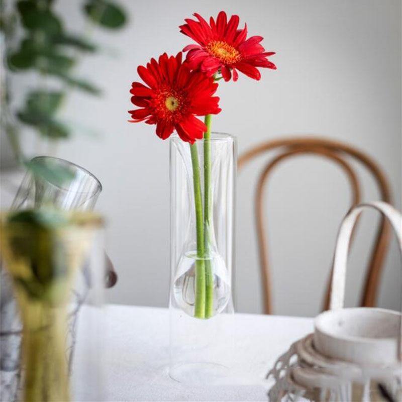 Blown Glass Bubble Vases