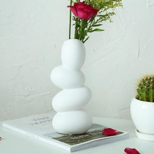 Sherin Egg Vase Ivory | Sage & Sill