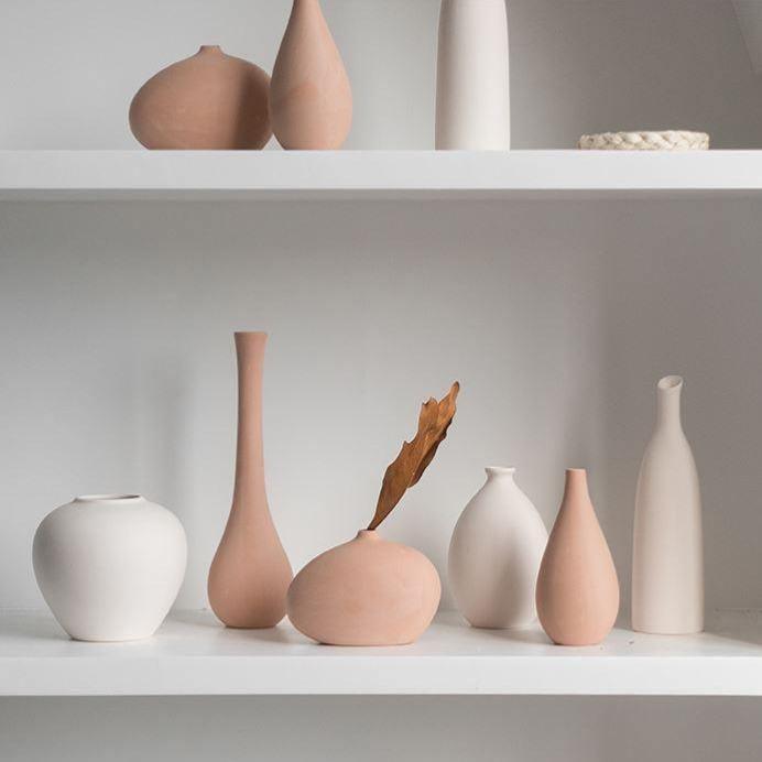 Shades of Neutral Ceramic Vases