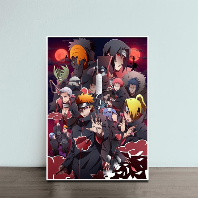 Japanese Anime Character Naruto Canvas Painting