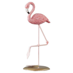 Tropical Flamingo Figurines