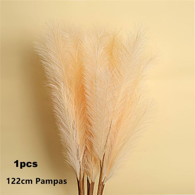 Artificial Pampas Grass Branch Flower