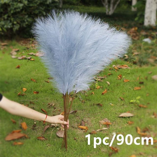 Artificial Pampas Grass Branch Flower