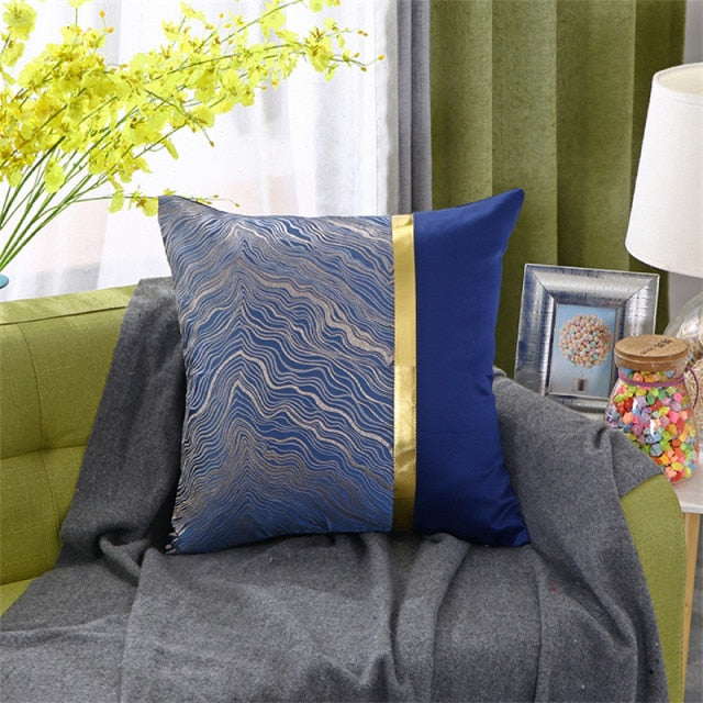 Luxury Bronzing Cushion Cover