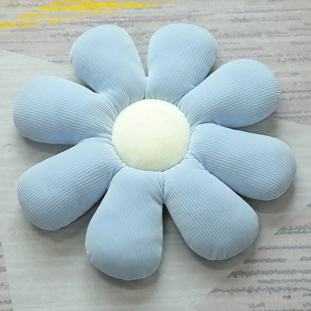 Stuffed Six Petal Flower Cushion Girly Room Decor