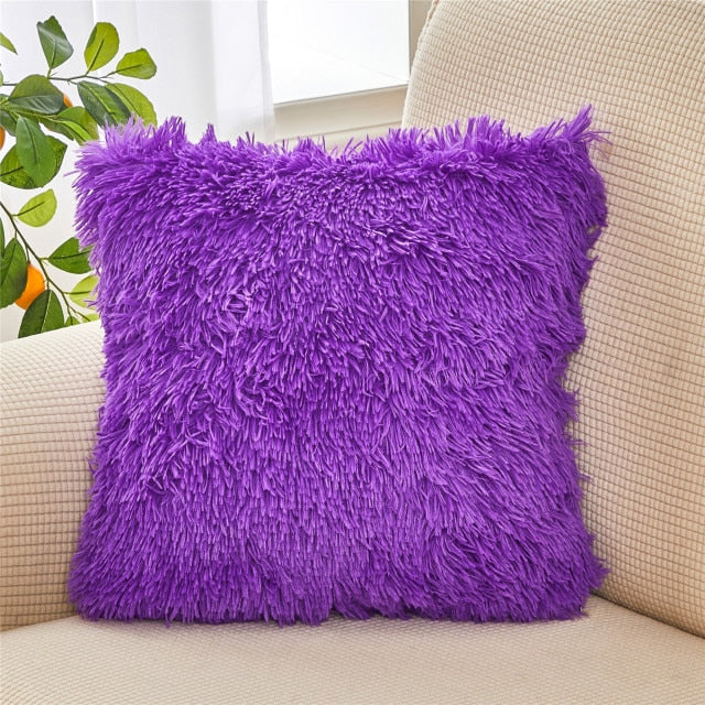 Soft Fur Cushion Cover