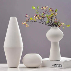 Simplicity in White Vase