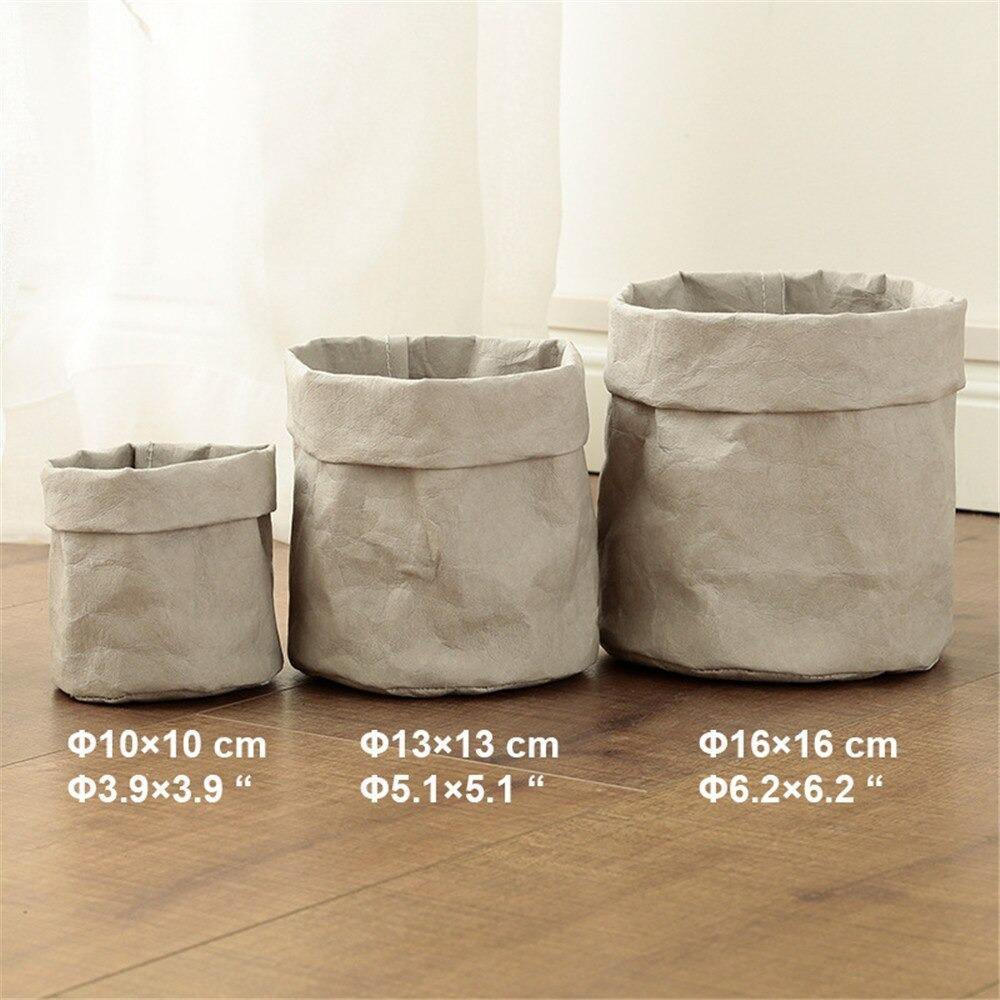 Waterproof Eco-Friendly Paper Planter Bag